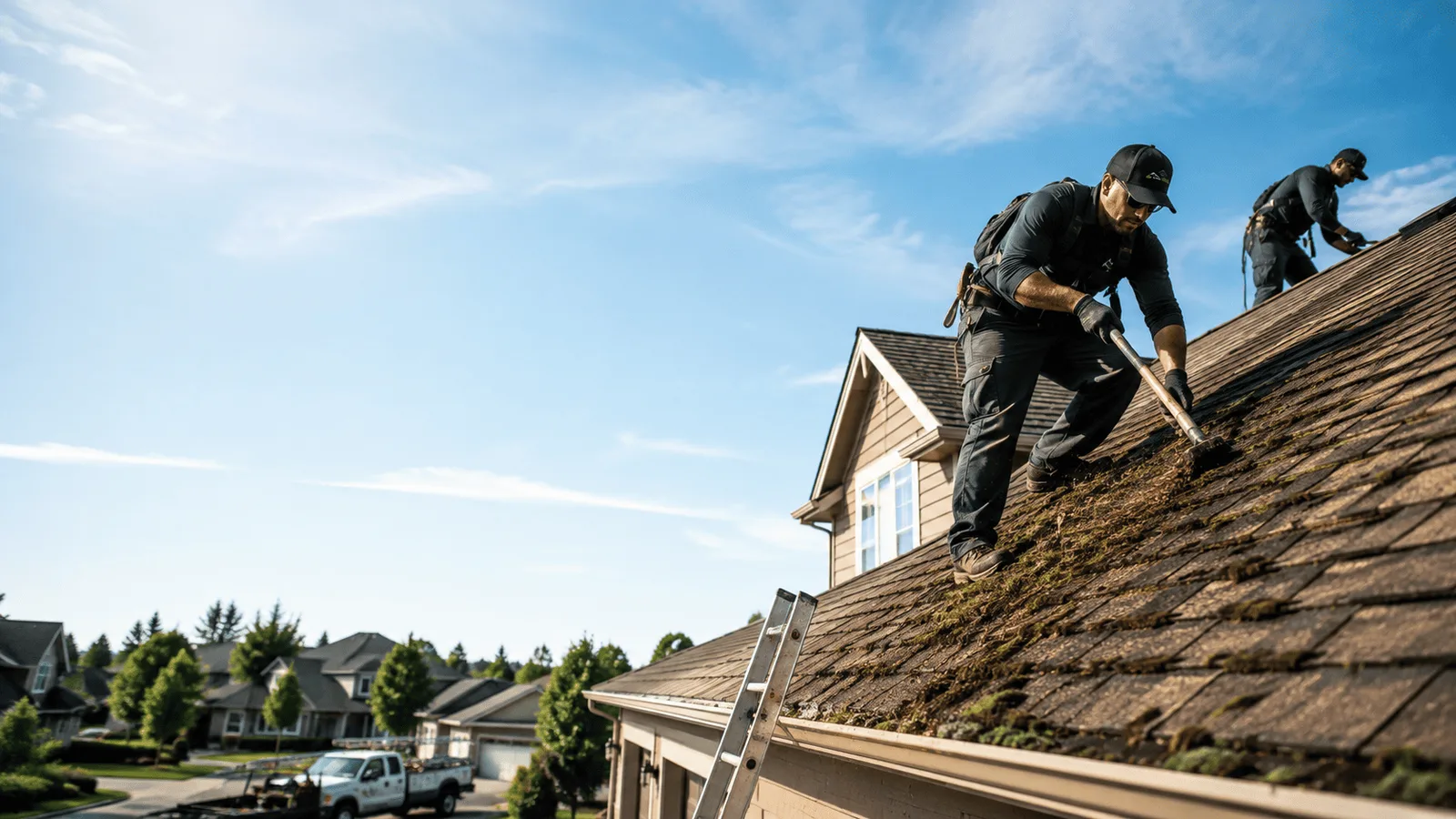 Roof Moss Removal in Channing, TX near me